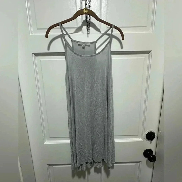 ALLSAINTS light gray Conley Dress NWOT Size Medium - Picture 4 of 10